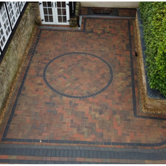 Brindle - Driveway 50 - Block Paving - Brindle 200x100x50mm - (488no Per Pack)9.76 m2