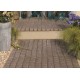 Charcoal - Carpet Stones - Concrete Paving - 1200x400x40mm Pack 14.90m2