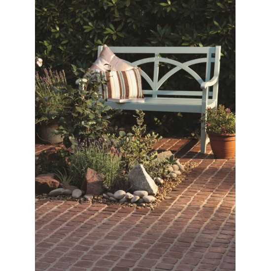 Rustic Red - Carpet Stones - Concrete Paving - 1200x400x40mm Pack 14.90m2