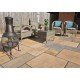 Autumn Bronze - Old Riven - Concrete Paving - 300x300mm