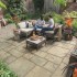 Grey Green - Old Town - Concrete Paving - 900x600x44mm Pack 5.55m2