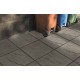 Dark grey - Peak Riven - Concrete Paving - 450x450x32mm