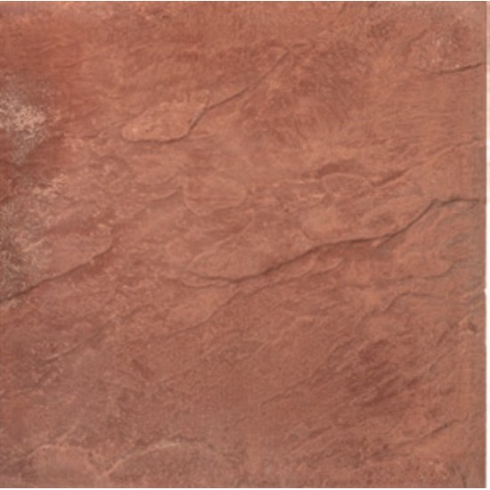 Red - Peak Riven - Concrete Paving - 600x600x35mm