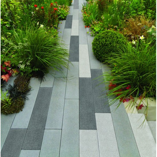 Dark Grey - Stonemaster Paving - Concrete Paving - 800x200x80mm Pack 5.12m2