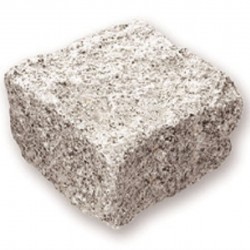Silver Grey - Natural Granite Setts - Natural Granite - 100x100x50mm