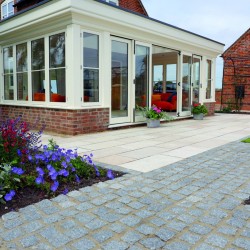 Silver Grey - Natural Granite Setts - Natural Granite - 100x100x50mm