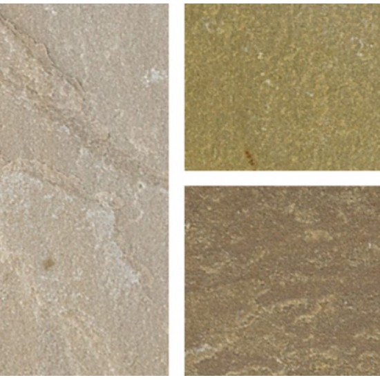 Autumn Green - Natural Sandstone - NaturalStone Ranges - Patio Pack 15.30m2
