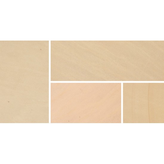 Dune - Smooth Natural Sandstone - Patio Pack 15.30m2