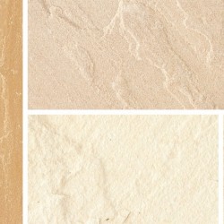 Fossil Buff - Natural Sandstone - NaturalStone Ranges - Full Circle - Large 3300mm Pack