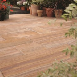 Rainbow - Smooth Natural Sandstone - Patio Pack 15.30m2