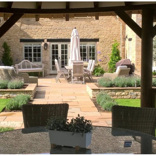 Sunset Buff - Natural Sandstone - NaturalStone Ranges - Patio Pack 15.30m2