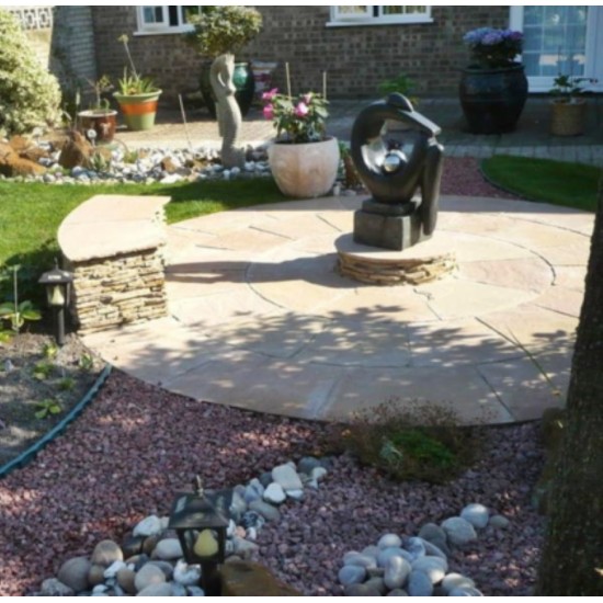 Sunset Buff - Natural Sandstone - NaturalStone Ranges - Patio Pack 15.30m2