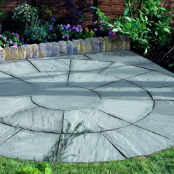 Silver Grey - Natural Sandstone - NaturalStone Ranges - Small Circle Squaring Off Kit 2720mm