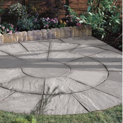 Silver Grey - Natural Sandstone - NaturalStone Ranges - Full Circle - Small 2460mm Pack
