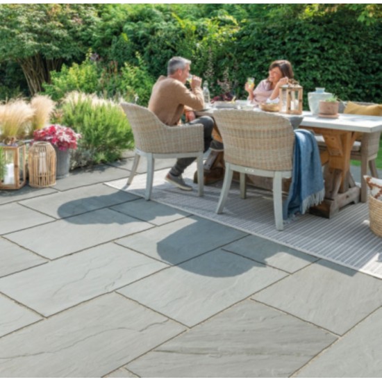 Silver Grey - Natural Sandstone - NaturalStone Ranges - Patio Pack 15.30m2