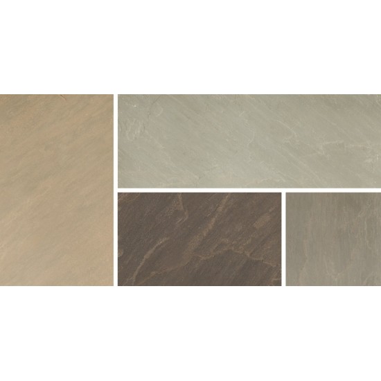 Imperial Green - Blended Natural Sandstone - NaturalStone Ranges - 600x900mm