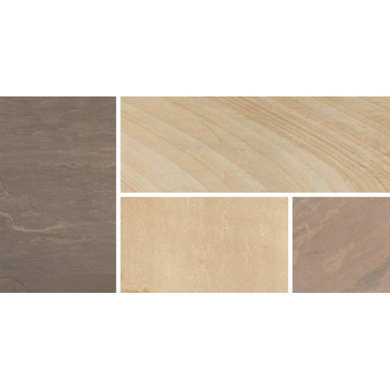 Rustic Buff - Blended Natural Sandstone - NaturalStone Ranges - 600x900mm