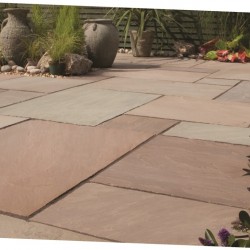 Rustic Buff - Blended Natural Sandstone - NaturalStone Ranges - Patio Pack 19.52m2