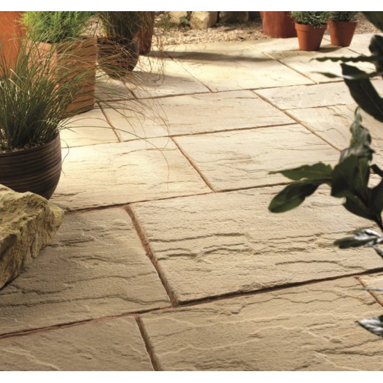 Cotswold - Ashbourne - Concrete Paving - Patio Pack 9.72m2