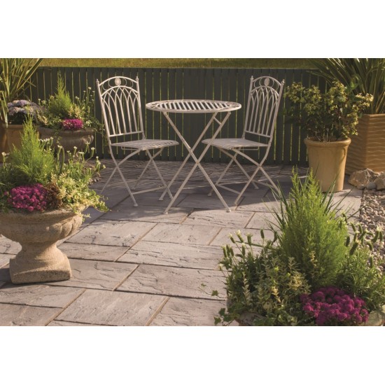 Weathered Grey - Ashbourne - Concrete Paving - Patio Pack 9.72m2