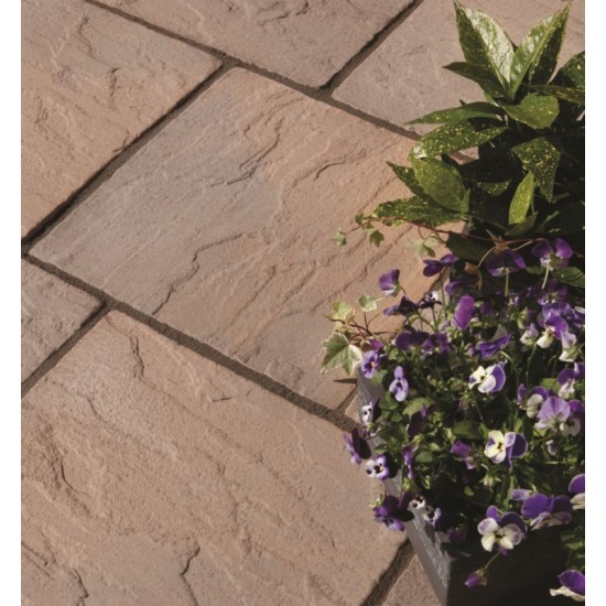 York Brown - Ashbourne - Concrete Paving - Patio Pack 9.72m2