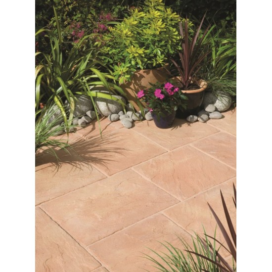 York Gold - Ashbourne - Concrete Paving - Patio Pack 9.72m2