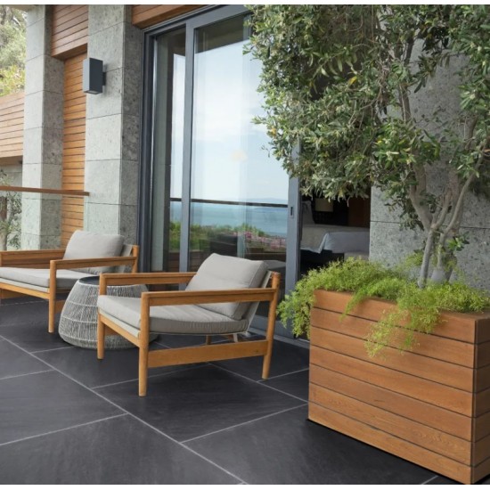 Graphite - Mode Profiled - Porcelain Collection - 600x300x20mm Pack 12.96m2