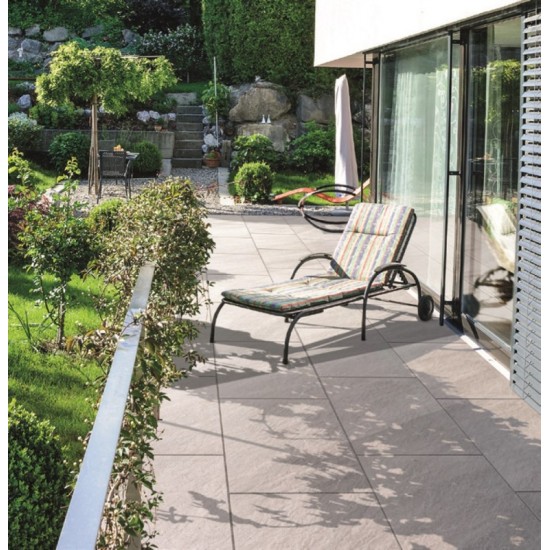 Silver Grey - Mode Profiled - Porcelain Collection - 600x600x20mm