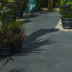 Dark Grey - Aged Riven - Concrete Paving - Patio Pack 9.72m2