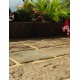Antique Brown - Stonewood Sleeper Edging - Concrete Edging - Edging Corner 250x250x40mm