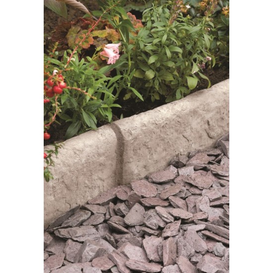 Grey Green - Edging Old Town - Landscaping Features - Edging 450x50x200mm Pack of 34