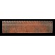 Antique Red - Rustic Rope Top - Landscaping Features - Edging 600x150x50mm