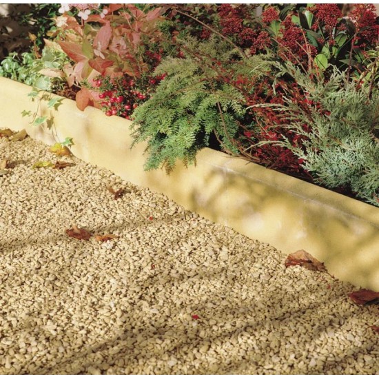 Buff - Round Top - Landscaping Features - Edging 600x50x150mm
