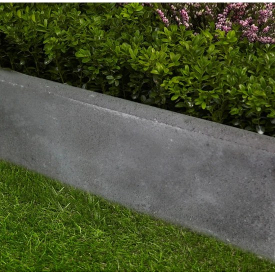 Dark Grey - Round Top - Landscaping Features - Edging 600x50x150mm