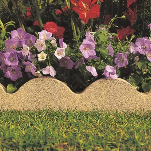 Buff - Scalloped - Landscaping Features - Edging 600x50x150mm