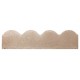 Grey - Scalloped - Landscaping Features - Edging 600x50x150mm