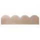 Grey - Scalloped - Landscaping Features - Edging 600x50x150mm