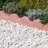 Red - Scalloped - Landscaping Features - Edging 600x50x150mm