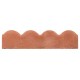 Red - Scalloped - Landscaping Features - Edging 600x50x150mm