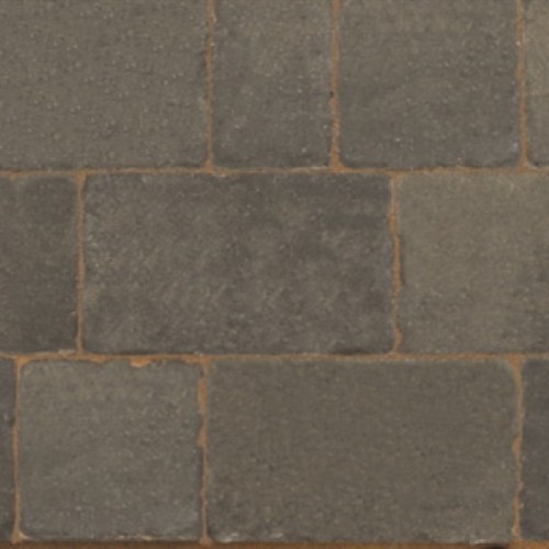 Cinder - Monksbridge - Block Paving - Cinder Mixed Sizes 9.6m2 - (360no Per Pack) 9.60 m2