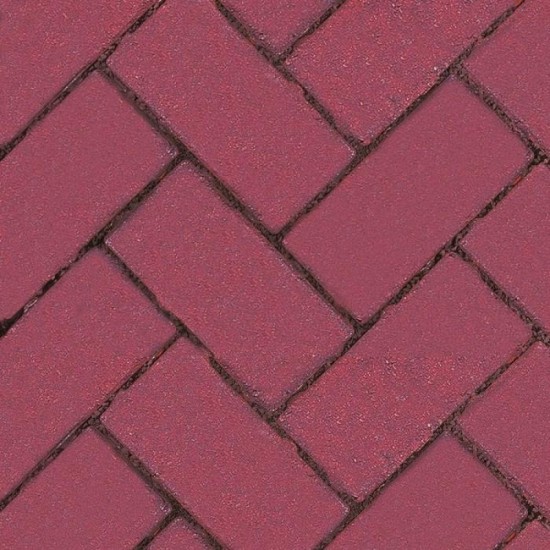Red - Driveway Infilta - Block Paving - Red 200x100x60mm - (404no Per Pack)8.08 m2
