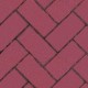 Red - Driveway Infilta - Block Paving - Red 200x100x60mm - (404no Per Pack)8.08 m2