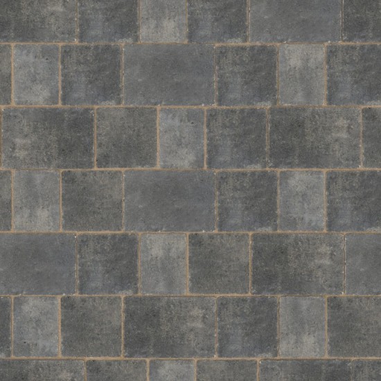 Graphite - Woburn Original - Block Paving - Graphite 100x134x50mm Small (75) - (672no Per Pack)8.98 m2