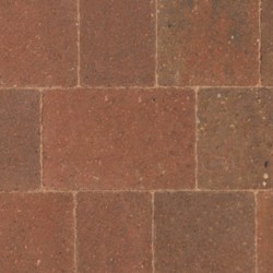 Rustic - Woburn Original - Block Paving - Rustic 134x134x50mm Medium (56) - (504no Per Pack)9.05 m2