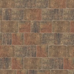 Autumn - Woburn Rumbled - Block Paving - Autumn 200x134x50mm Large (37) - (336no Per Pack)9.05 m2