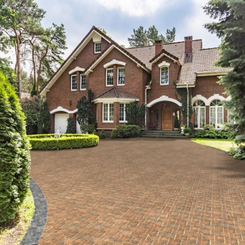 Brindle - Woburn Rumbled - Block Paving - Brindle 200x134x50mm Large (37) - (336no Per Pack)9.05 m2