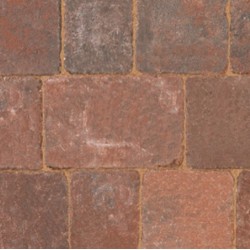 Brindle - Woburn Rumbled - Block Paving - Brindle 100x134x50mm Small (75) - (672no Per Pack)8.98 m2