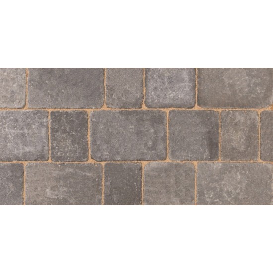 Graphite - Woburn Rumbled - Block Paving - Graphite 200x134x50mm Large (37) - (336no Per Pack)9.05 m2