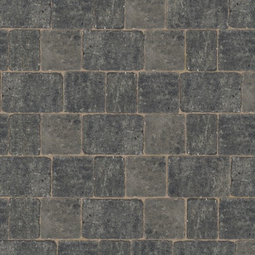 Graphite - Woburn Rumbled - Block Paving - Graphite 100x134x50mm Small (75) - (672no Per Pack)8.98 m2