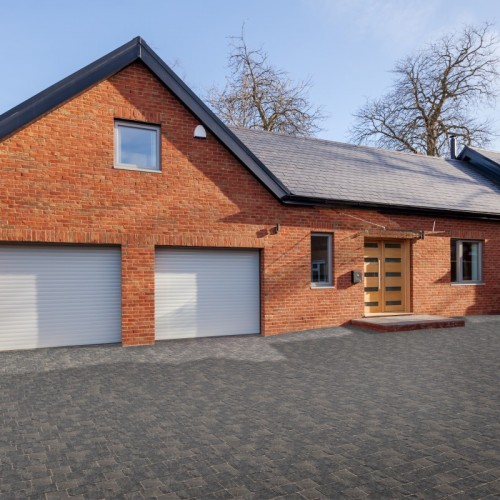 Graphite - Woburn Rumbled - Block Paving - Graphite 100x134x50mm Small (75) - (672no Per Pack)8.98 m2